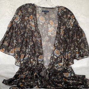 Floral cardigan